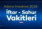 Adana Sahur Timings 2026 Announced: Check Iftar and Sahur Schedule