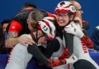 Canadian Short Track Speed Skaters Claim Bronze in Relay Event