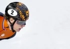 Van ‘t Wout Reaches 500m Semi-Final at Short Track Championships