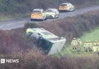Double-Decker Bus Overturns in Brading, Triggers Emergency Response