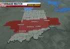Tornado Watch Issued for Central Indiana Affects Weather and Traffic