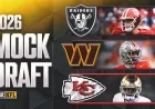 2026 NFL Mock Draft: Chiefs Bolster Mahomes’ Arsenal, Commanders Secure Elite WR