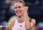 Elina Svitolina Defeats Coco Gauff, Advances to Dubai Final