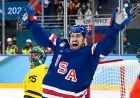U.S. Men’s Hockey Defeats Slovakia, Secures Gold Medal Match Against Canada