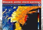 N.J. Braces for Major Winter Storm with Blizzard Warnings, 20 Inches Possible