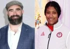 Jason Kelce Responds to Laila Edwards’ ‘Best Athlete’ Claim After Gold Win
