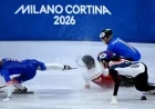 Figure Skater Struck in Face by Blade