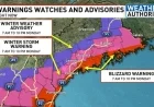 Maine Braces for Heavy Snow and Strong Winds on Monday