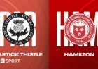 Partick Thistle Secures Top Six Spot with Last-Minute Victory Over Hamilton
