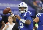 Colts’ QB Anthony Richardson Seeks Trade Following Disappointing Season: Sources
