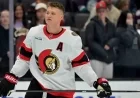 Senators’ Tim Stutzle Faces Game-Time Decision Against Red Wings Due to Illness