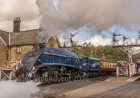 Sir Nigel Gresley Steam Locomotive Celebrates 50th Anniversary Gala in Somerset