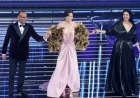 Bianca Balti Shines with Her Smile at Sanremo Cover Night