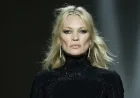 Kate Moss Stuns in G-String Finale at Gucci Fashion Show