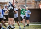 Kalani Sitake Leads Cougars in First Spring Practice