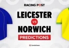 Leicester vs Norwich: Predictions, Team Updates, Betting Tips & Odds