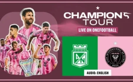 Watch Atlético Nacional vs. Inter Miami: Stream Preseason Friendly Live