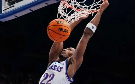 Saunders Fuels No. 13 BYU’s Comeback from 21-Point Deficit Against No. 14 Kansas