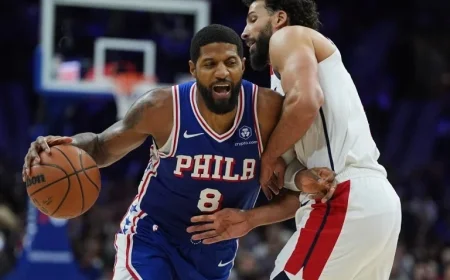 NBA Bans 76ers’ Paul George for 25 Games Over Drug Violation