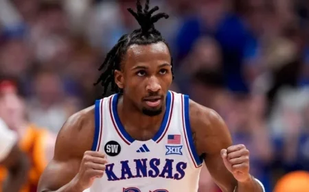 Kansas Triumphs as Darryn Peterson Outscores AJ Dybantsa in BYU Clash