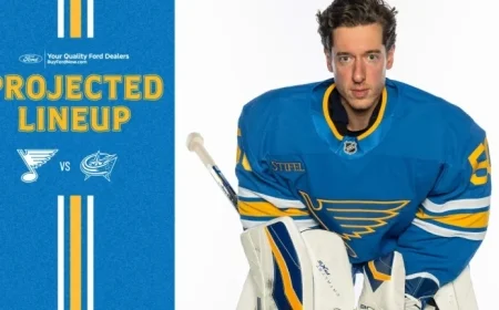 Predicted Lineup for January 31st Match Against Blue Jackets