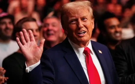 Trump Announces 100,000-Seat Stadium for UFC White House Event