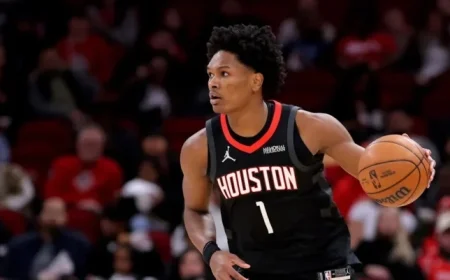 Amen Thompson Steadies Houston with Unwavering Performance