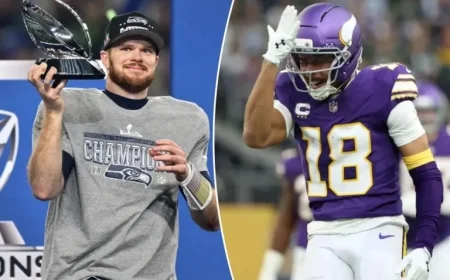 Justin Jefferson Claims Vikings Improved with Sam Darnold