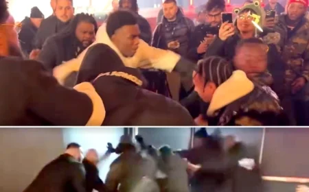 Teofimo Lopez-Shakur Stevenson Weigh-Ins Disrupted by Intense Brawls