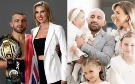 Alexander Volkanovski’s Wife Emma and Kids: Family Insights Before UFC 325