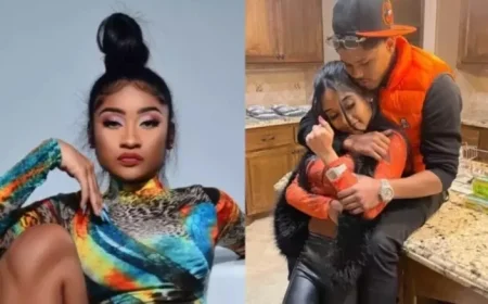 Shakur Stevenson’s Girlfriend, Young Lyric, Supports His World Title Fight vs. Teofimo Lopez