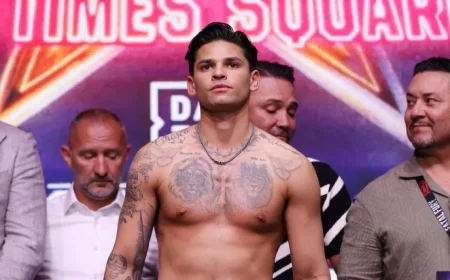 Ryan Garcia vs. Mario Barrios: Date, Time, and How to Watch Live