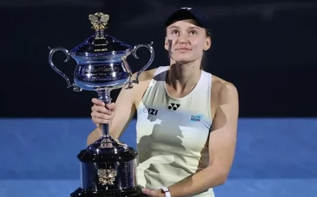 Rybakina Captures Melbourne Title at Australian Open