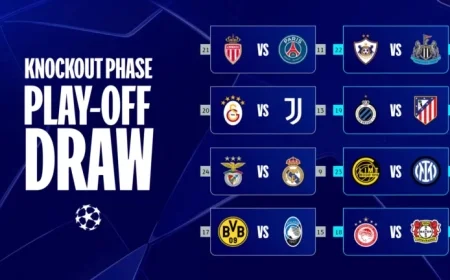 Champions League Draw: Benfica Faces Real Madrid, Monaco Takes On Paris