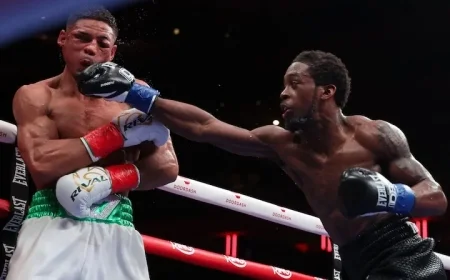 Keyshawn Davis Defeats Jamaine Ortiz, Advances to Second Division
