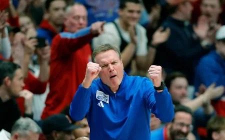 Kansas Coach Bill Self Reflects on Victory Over No. 13 BYU