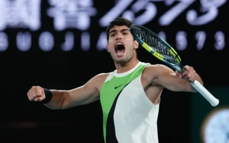Carlos Alcaraz Defeats Novak Djokovic to Win Australian Open Final