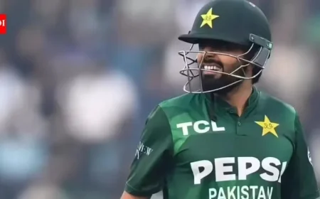 Babar Azam Criticized After Low Score in T20I Against Australia
