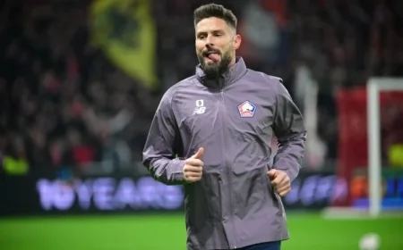 Ethan Mbappé Misses OL-Lille; Giroud Benched, Nartey Debuts