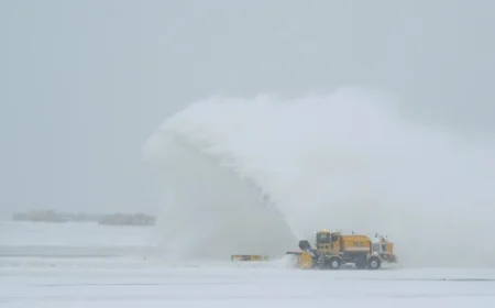 Winter Storm Gianna Forces Over 3,700 Flight Cancellations on East Coast