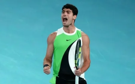 Carlos Alcaraz Defeats Novak Djokovic, Secures Career Grand Slam at Australian Open