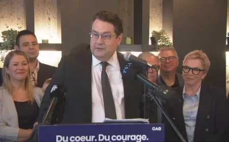 Drainville Launches Leadership Bid, Breaks From Legault Era
