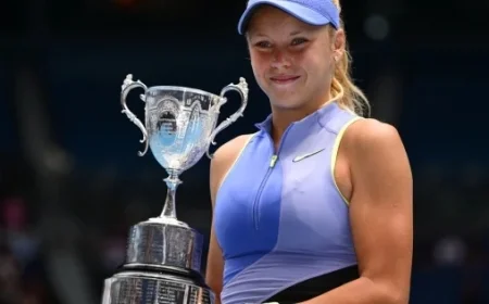 Efremova Triumphs in Australian Open Junior Girl’s Final with French Focus