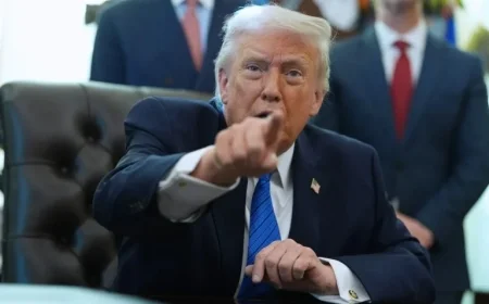 Trump Warns Eugene ICE Protesters of Consequences