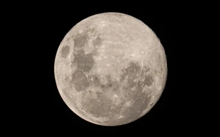 Full moon February 2026: Snow Moon peaks tonight as skywatchers spot Jupiter nearby