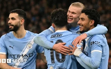 Manchester City Defeats Galatasaray 2-0, Secures Last-16 Place
