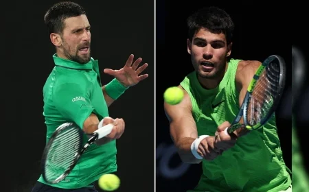 Alcaraz vs Djokovic caps Australian Open 2026 with four-set classic