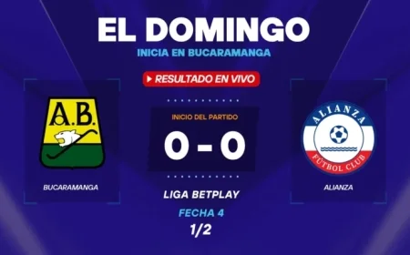 Live Update: Bucaramanga vs Alianza – Goals, Scores, and Standings