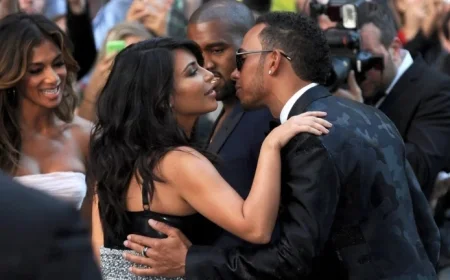 Lewis Hamilton and Kim Kardashian Spark Romance Rumors at UK Country Club