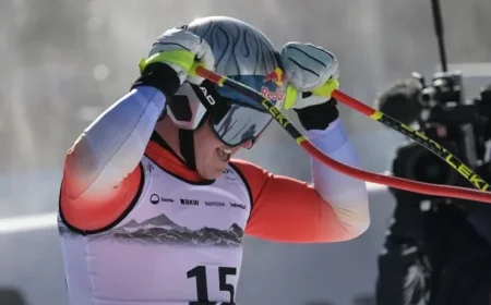 Franjo von Allmen Triumphs Again in Crans-Montana Alpine Skiing